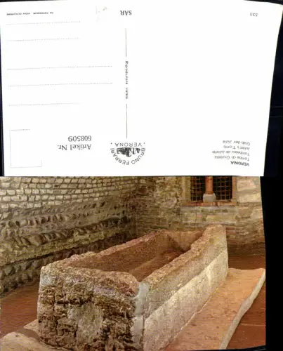608509,Italy Verona Tomba di Giulietta Grab von Julia