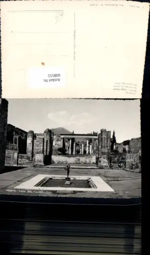 608515,Foto Ak Pompei Sylvan Gods House Casa del Fauno Italy