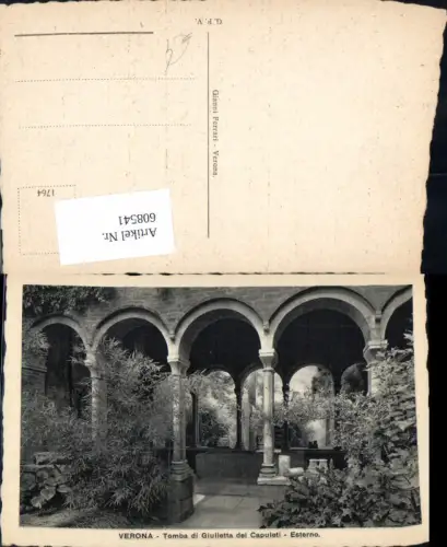 608541,Italy Verona Tomba di Giulietta de Capuleti Esterno Julia Grab