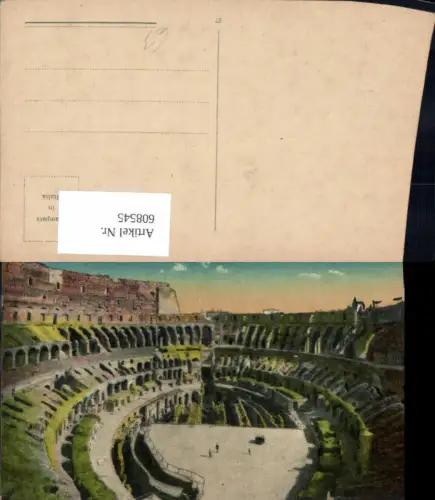 608545,Italy Roma Rom Il Colosseo interno Koloseum