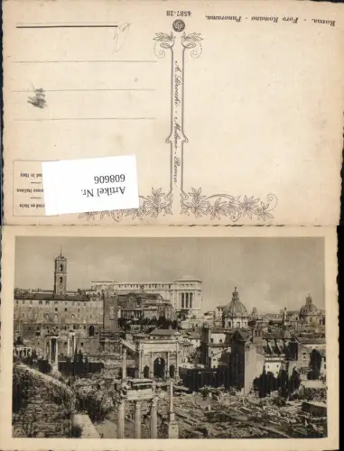 608606,Italy Roma Rom Foro Romano Panorama Ruine