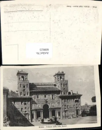 608623,Italy Roma Rom Palazzo della Villa Medici