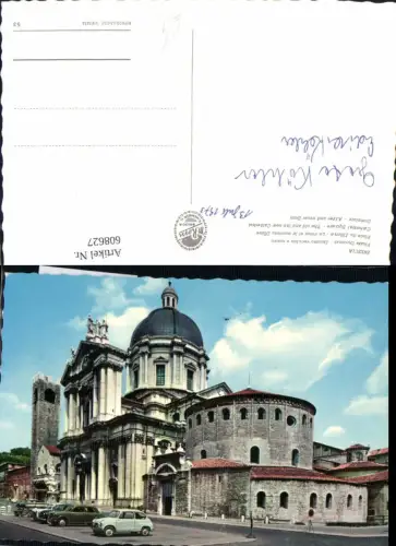 608627,Italy Brescia Piazza Duomo Domplatz Dom