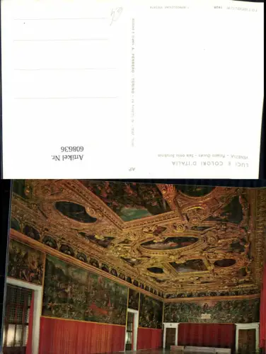 608636,Foto Ak Venezia Venedig Palazzo Ducale Dogenpalast Innenansicht Italy