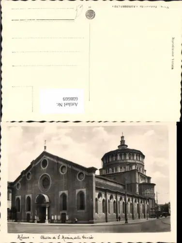 608669,Italy Milano Mailand Chiesa di S. Maria delle Grazie Kirche