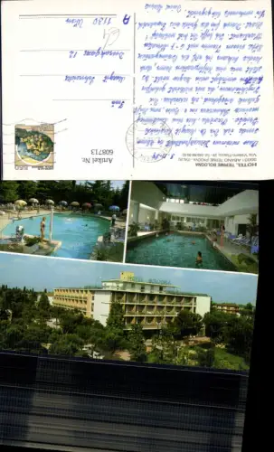 608713,Mehrbild Ak Hotel Terme Bologna Abano Therme Padova Padua Italy