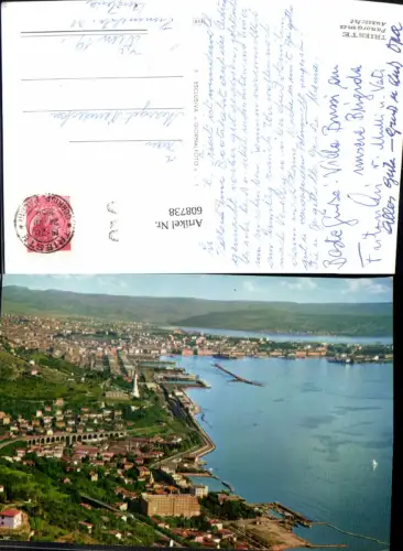 608738,Italy Trieste Triest Panorama
