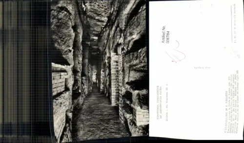 608784,Foto Ak Roma Rom Catacombe di S. Callisto Krypta Italy