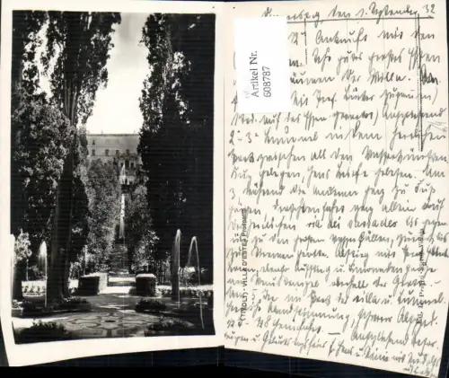 608787,Foto Ak Tivoli Villa d Este Prospetto Brunnen Italy