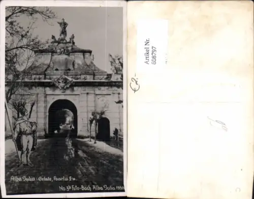 608797,Fotomontage Alba Julia Cetate Poarta Italy