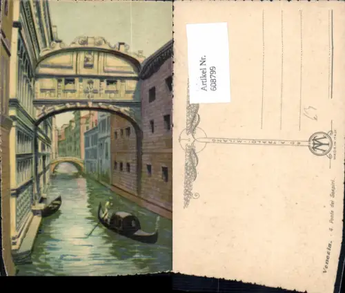 608799,Italy Venezia Venedig Ponte di Sospiri Brücke
