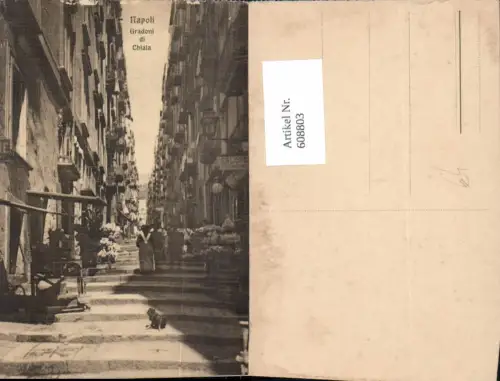 608803,Italy Napoli Neapel Gradoni di Chiaia