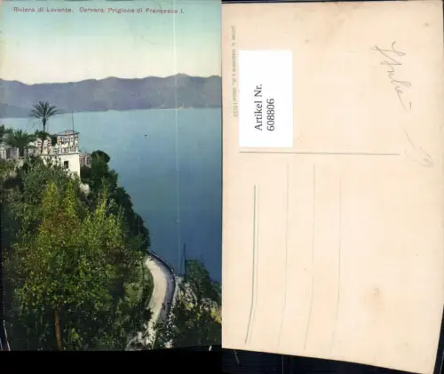 608806,Italy Riviera di Levante Cervara Prigione di Francesco I