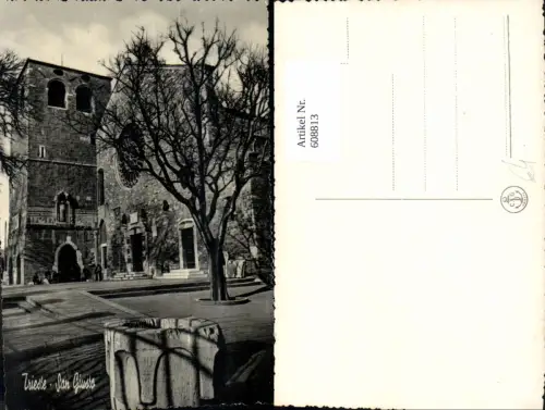 608813,Foto Ak Trieste Triest San Giusto Kirche Italy