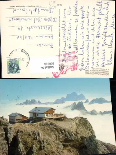 608910,Dolomiti Passo Falzarego Rifugio Lagazuoi Croda da Lago Cortina d’Ampezzo Italy