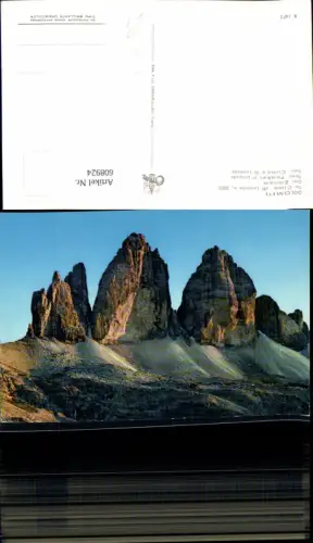 608924,Dolomiti Tre Cime di Lavaredo Drei Zinnen Auronzo di Cadore Italy