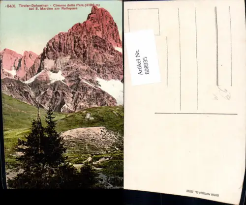 608935,Tiroler Dolomiten Cimone della Pala S. Martino a. Rollepass Tonadico Italy