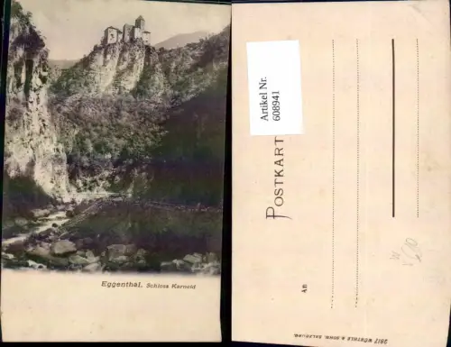 608941,Eggenthal Schloss Karneid Burg Cornedo all'Isarco Italy pub Würthle Sohn 2817