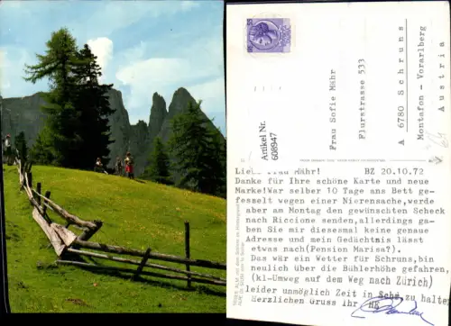 608947,Seiser Alm Schlern Alpe di Siusi con Sciliar Seis am Schlern Kastelruth Italy
