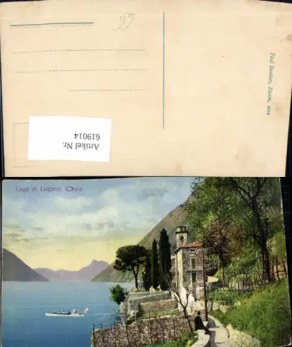 619014,Lago di Lugano Oria Boot Italy