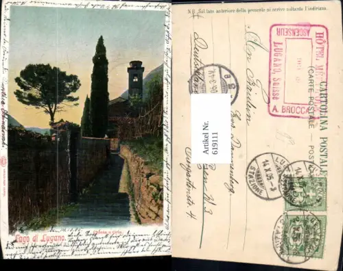 619111,Lago di Lugano Chiesa a Oria Italy