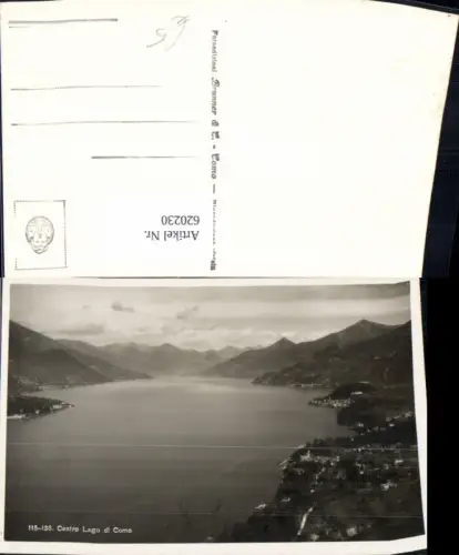 620230,Foto Ak Centro Lago di Como Comer See Italy
