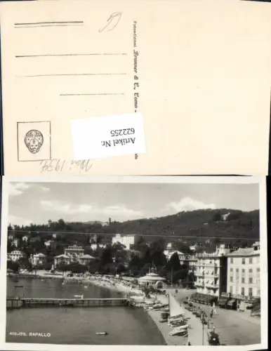 622255,Rapallo Strand Ufer Italy