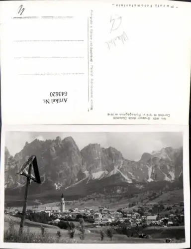643620,Cortina d. Ampezzo Wegkreuz Kreuz Marterl