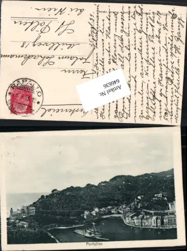 646636,Portofino Liguria Hafen Dampfer