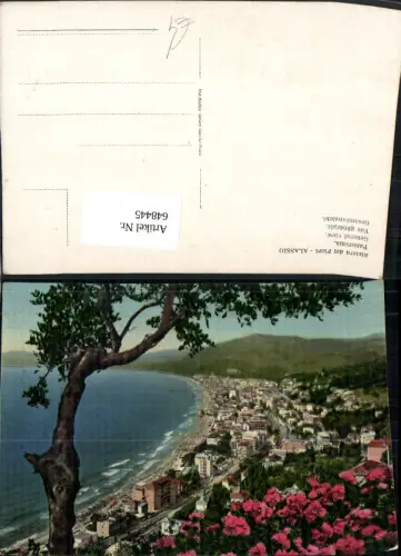 648445,Riviera dei Fort Alassio Panorama Italy