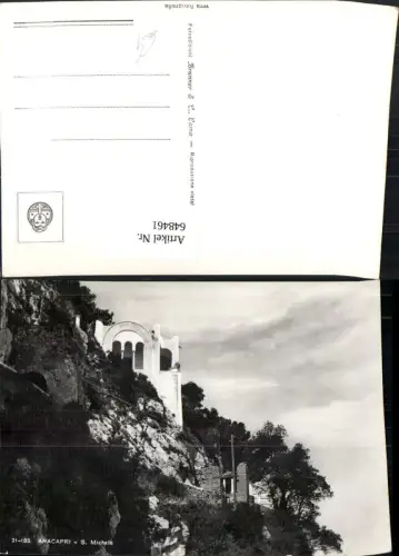648461,Foto Ak Anacapri S. Michele Kirche Italy