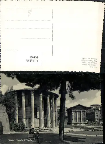 648464,Roma Rom Tempel of Vesta Templo de Vesta Italy