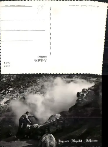 648469,Foto Ak Pozzuoli Napoli Solfatara Neapel Vulkan Italy