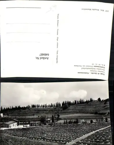 648487,Foto Ak Lago di Garda Costermano Cimitero Tedesco Soldatenfriedhof Friedhof Italy