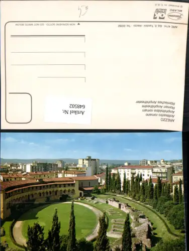 648502,Arezzo Anfiteartro romano Römisches Amphitheater Italy