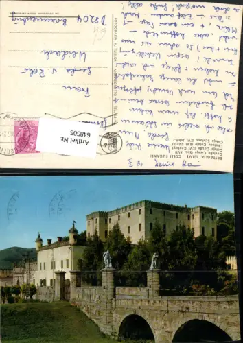 648505,Battaglia Terme Colli Euganei Castello Catajo Schloss Italy