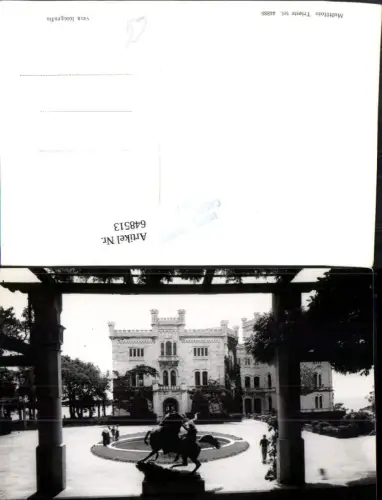 648513,Foto Ak Trieste Triest Castello di Miramare Italy