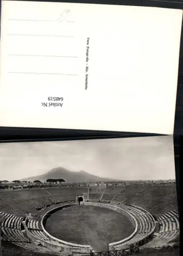 648519,Foto Ak Pompei Anfiteatro Amphitheater Italy