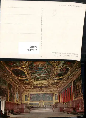 648525,Venezia Venedig Palazzo Ducale Sala dei Senato Italy