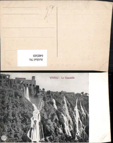 648569,Tivoli Le Cascatelle Wasserfall Italy