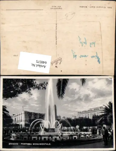 648575,Brindisi Fontana Monumentale Brunnen Springbrunnen Italy