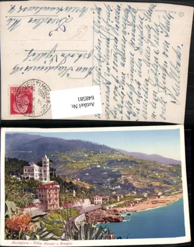 648581,Bordighera Villa Garnier e Arziglia Italy