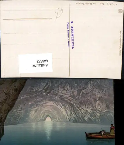648583,Capri La Grotta Azzurra Blaue Grotte Ruderboot Boot Italy