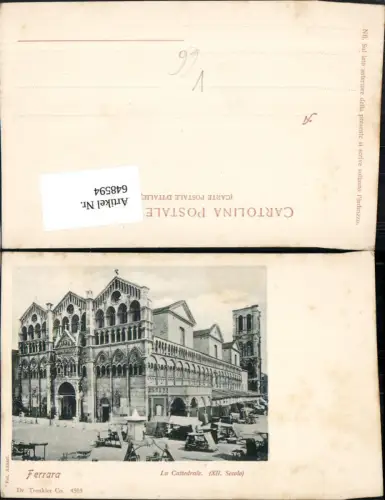648594,Ferrara La Cattedrale Kathedrale Italy pub Dr. Trenkler Co 4505
