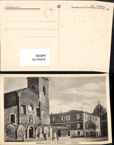648599,Sarsina Forli La Cattedrale e il Vescovado Italy