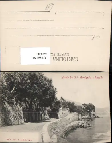 648600,Strada fra S.ta Margherita e Rapallo Italy