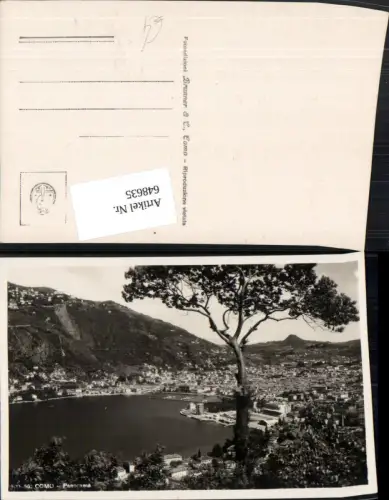 648635,Foto Ak Como Panorama Italy