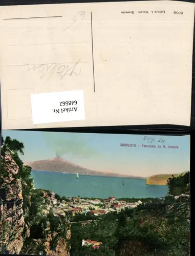 648662,Sorrento Panorama da S. Antonio Italy