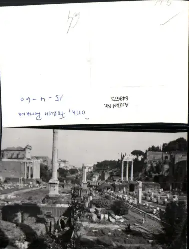 648673,Foto Ak Roma Rom Forum Romanum Italy