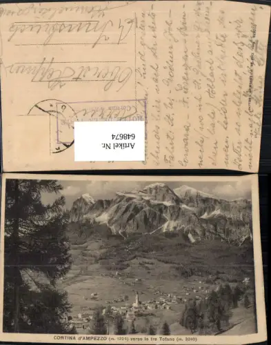 648674,Cortina d Ampezzo verso le tre Tofane Italy